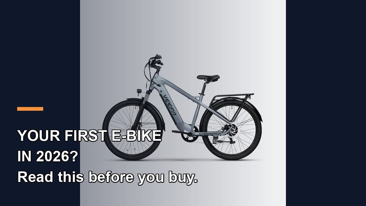 First E-Bike in 2026? Read This Before You Spend a Dollar