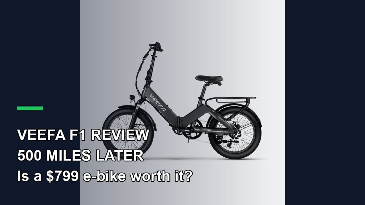 Veefa E-Bike Review: 500 Miles Later — Is This $800 Bike Actually Worth It?